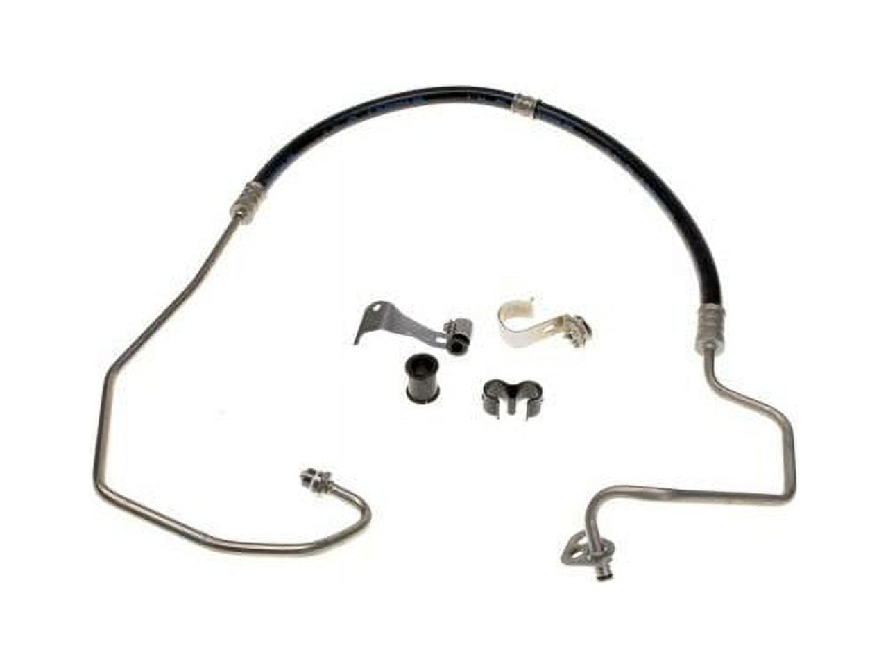 Pump To Gear Power Steering Pressure Line Hose Assembly - Compatible with 2005 - 2006 Mazda Tribute 2.3L 4-Cylinder GAS