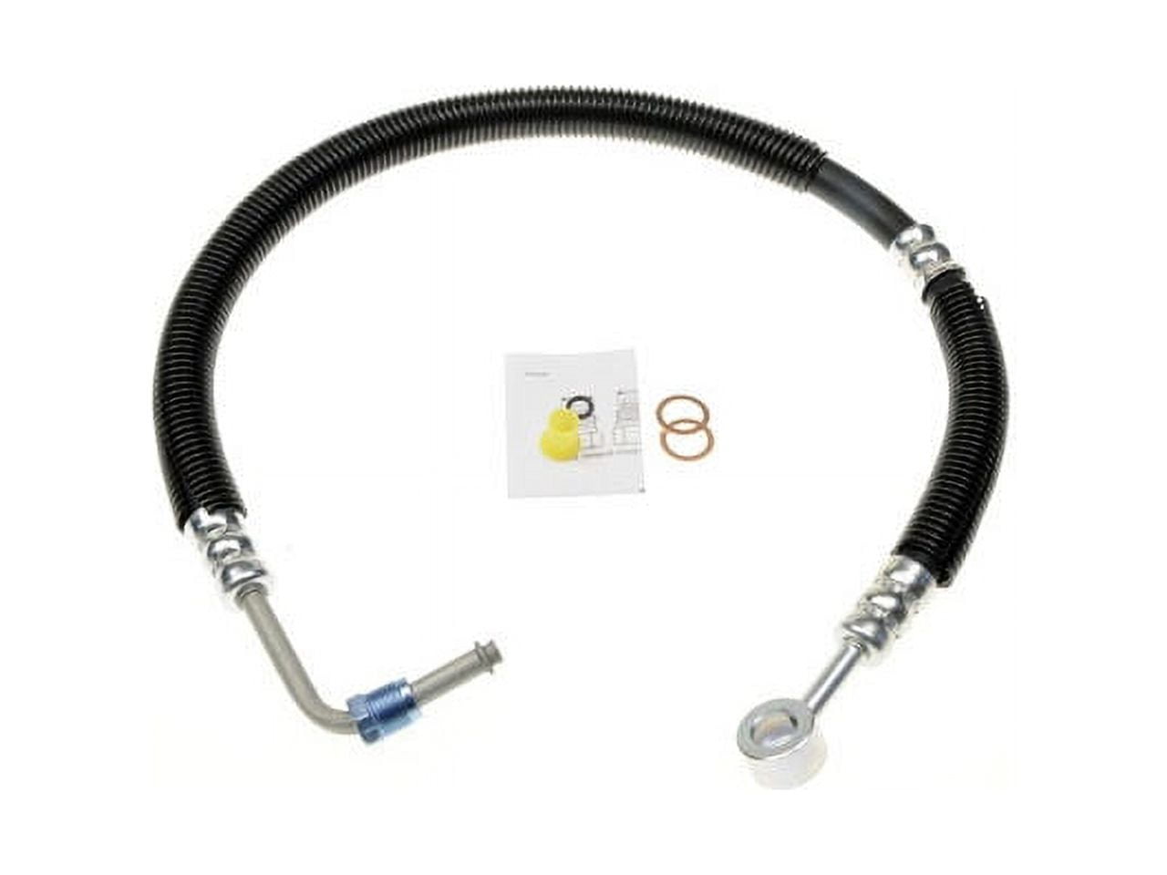 Pump To Gear Power Steering Pressure Line Hose Assembly - Compatible with 2006 - 2008 Buick Lucerne 3.8L V6 GAS 2007