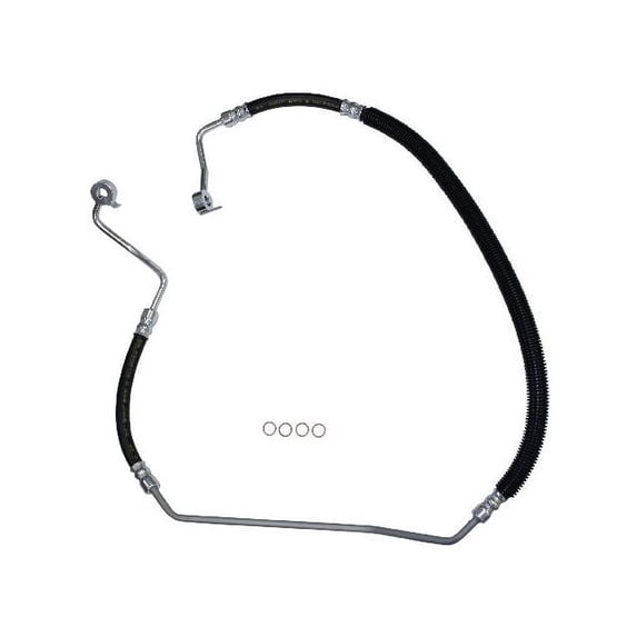Pump To Gear Power Steering Pressure Line Hose Assembly - Compatible with 2006 - 2008 Mazda 6 2007