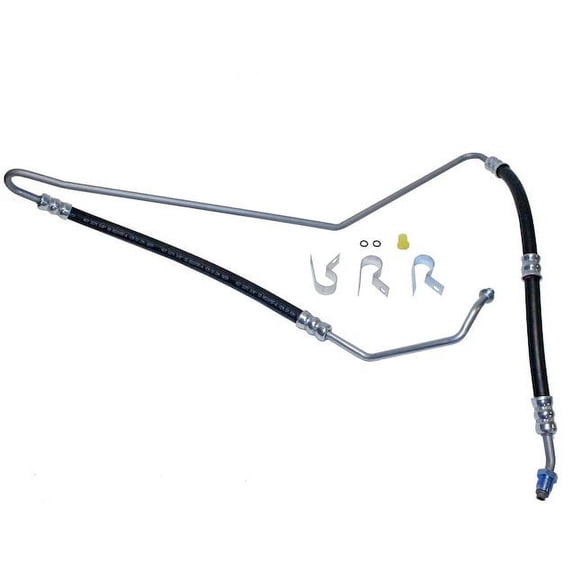 Pump To Gear Power Steering Pressure Line Hose Assembly - Compatible with 2007 - 2008 Dodge Sprinter 2500 3.0L V6 Diesel
