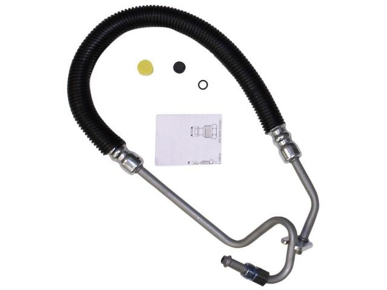 Pump To Gear Power Steering Pressure Line Hose Assembly - Compatible with 2007 - 2013 Chevy Silverado 1500 2008 2009 2010 2011 2012