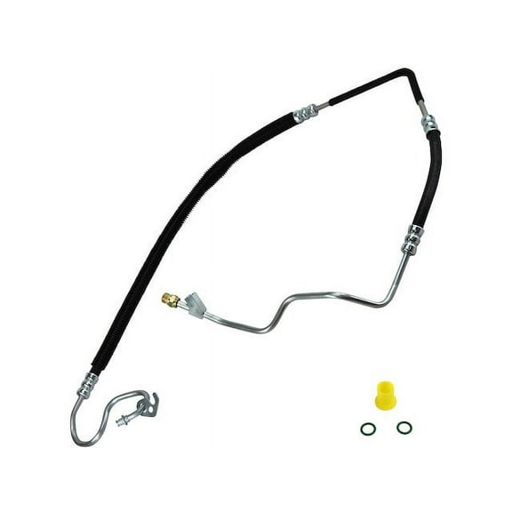 Pump To Gear Power Steering Pressure Line Hose Assembly - Compatible with 2008 - 2010 Ford Focus 2.0L 4-Cylinder GAS 2009