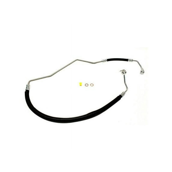 Pump To Gear Power Steering Pressure Line Hose Assembly - Compatible with 2009 - 2013 Mazda 6 2.5L 4-Cylinder GAS 2010 2011 2012