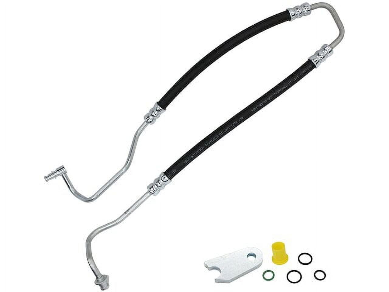 Pump To Gear Power Steering Pressure Line Hose Assembly - Compatible with 2011 - 2014 Ford F-150 6.2L V8 GAS 2012 2013