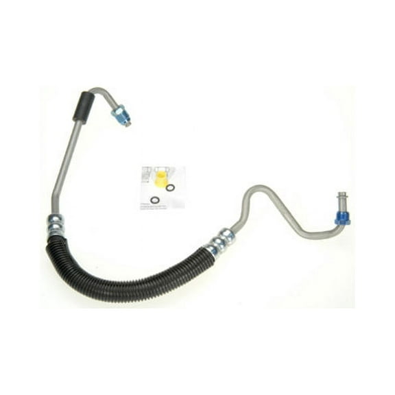 Pump To Hydroboost Power Steering Pressure Line Hose Assembly - Compatible with 2001 - 2010 Chevy Silverado 2500 HD 6.6L V8 Diesel 2002 2003 2004 2005 2006 2007 2008 2009