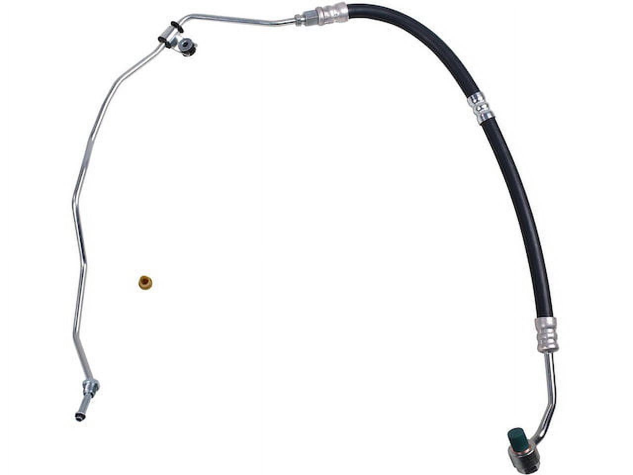 Pump To Rack Power Steering Pressure Line Hose Assembly - Compatible with 2007 - 2009 Hyundai Santa Fe 2008