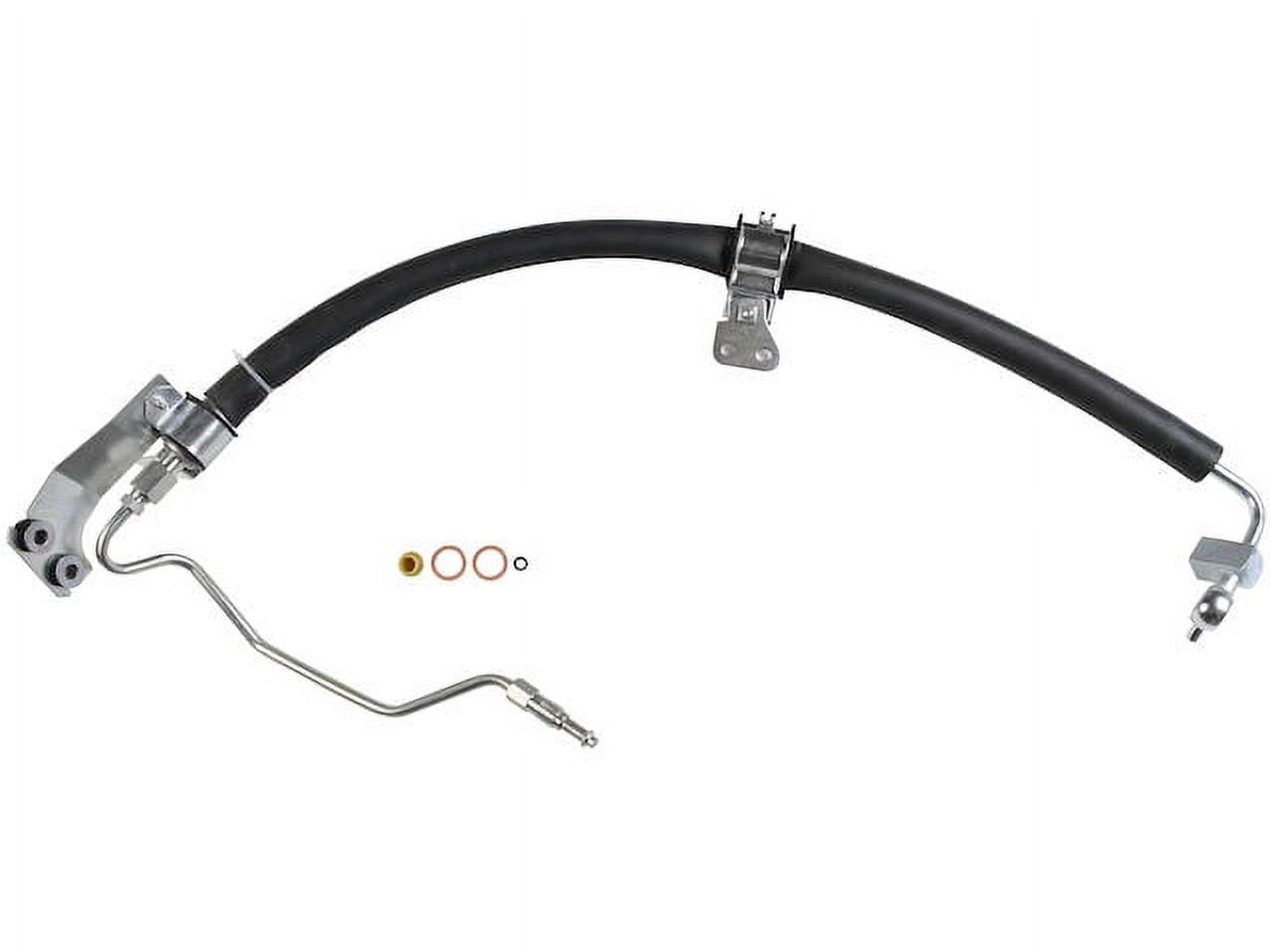 Pump To Rack Power Steering Pressure Line Hose Assembly - Compatible with 2007 - 2012 Nissan Altima GAS 2008 2009 2010 2011