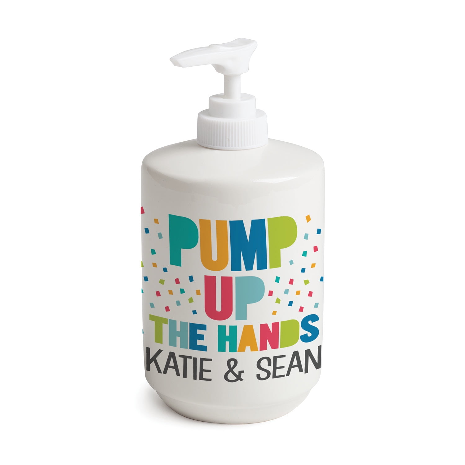 Personalized Planet Kids Bathroom Porcelain Soap Dispenser - Pump Up ...