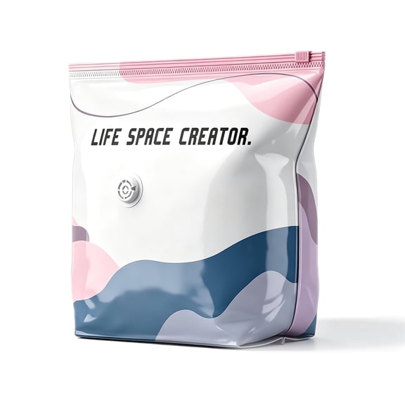 No Pump Vacuum Storage Bags Large Capacity Compression Storage Bags Reusable Vacuum Seal Bags for Clothes Blankets Comforters Bedding Travel Space Saving Organizer Bags