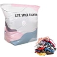 thumbnail image 1 of No Pump Vacuum Storage Bags,Large Capacity Vacuum Bags,Press & Seal Vacuum Storage Compression Bags,Reusable Space Saver Bags for Clothes Comforters Blankets Bedding Home Organization 70*50*30, 1 of 9
