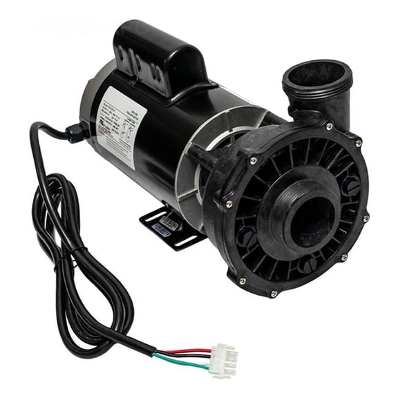 Waterway Plastics ME-30226-20 2 in. 56-Frame 2-Speed Executive Spa Pump with 8 ft. Cord - 3HP - 230V - 60Hz