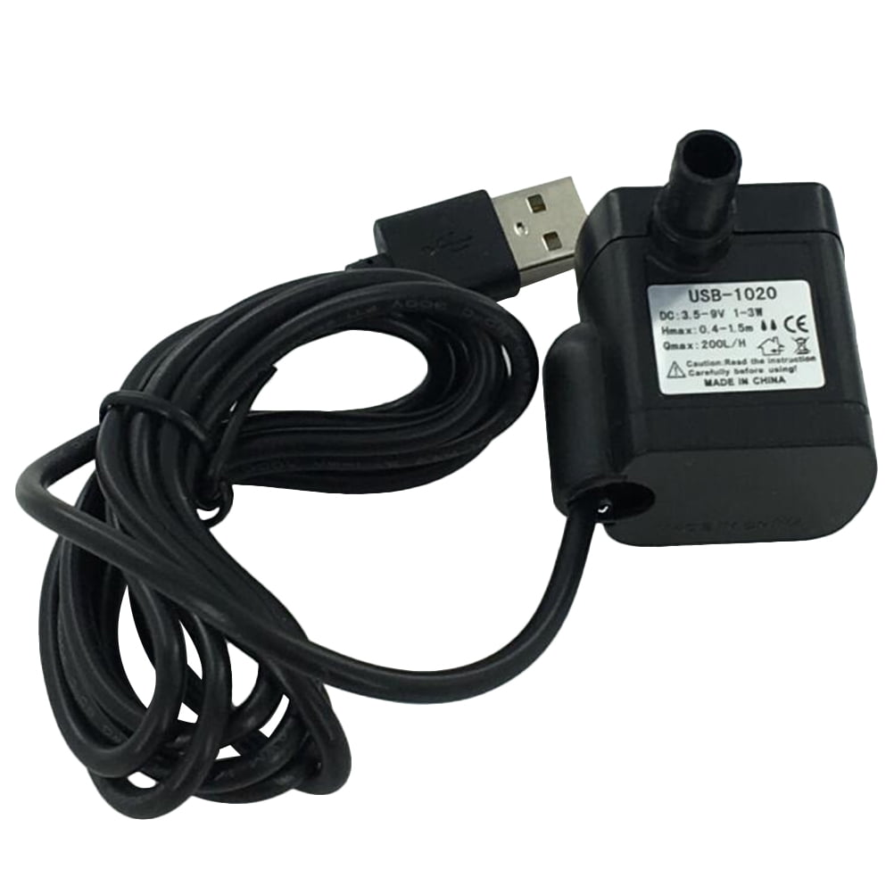 View of Homemaxs Submersible Water Pump, Black, Adjustable Flow, Compact for ...