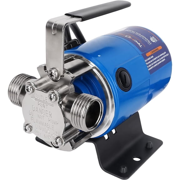 Pump with Hose, 115V 1/10HP 330GPH Power Water Pump Transfer Drain Pump, with Suction Hose Kit.