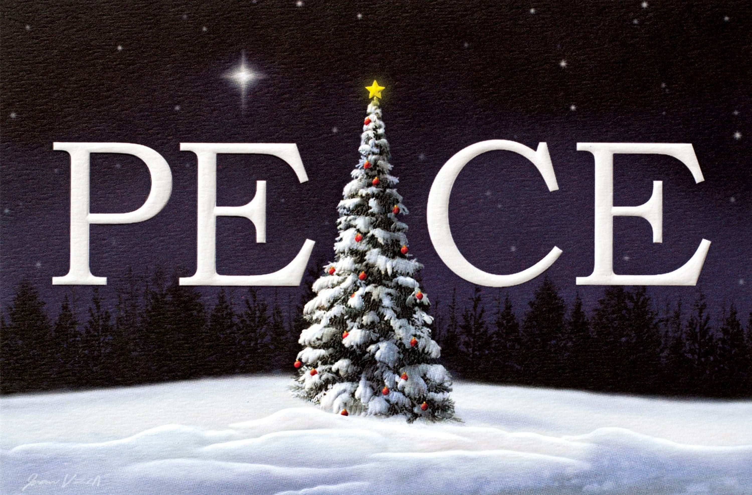 Pumpernickel Press Embossed Christmas Bible Scripture Greeting Cards