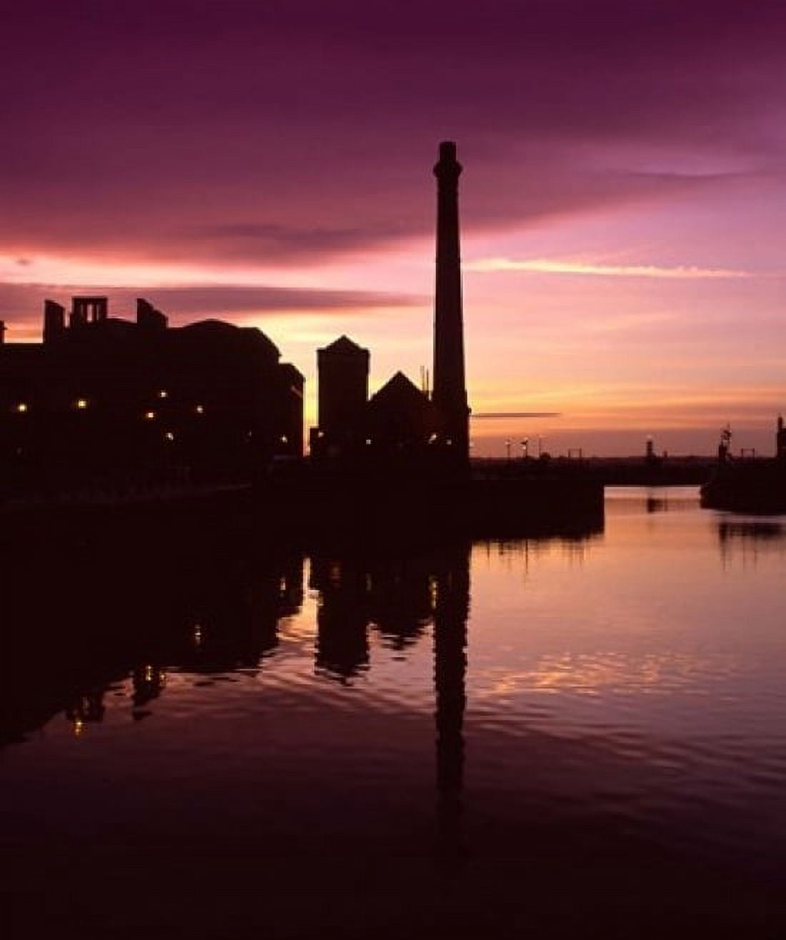 Pumphouse Albert Dock Liverpool Merseyside England Canvas Art - Paul Thompson DanitaDelimont (16 x 20)