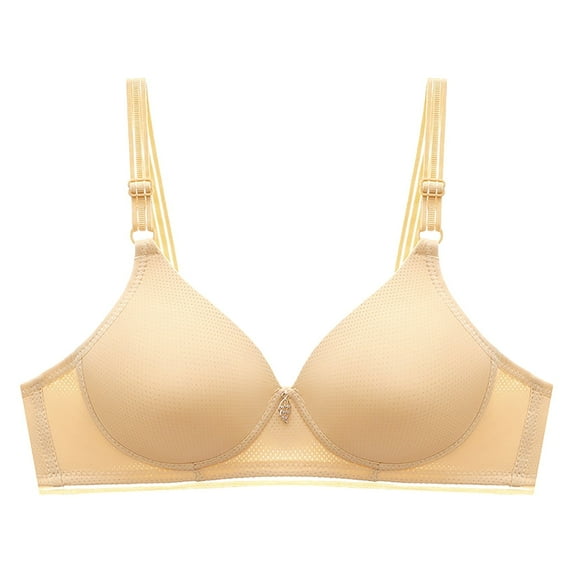 Pumping Bras, Women's Printing Gathered Together Daily Bra Underwear No Rims, Nude Bra Christmas Ideas