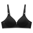 thumbnail image 1 of Pumping Bras, Women's Printing Gathered Together Daily Bra Underwear No Rims, Nude Bra Christmas Ideas, 1 of 5