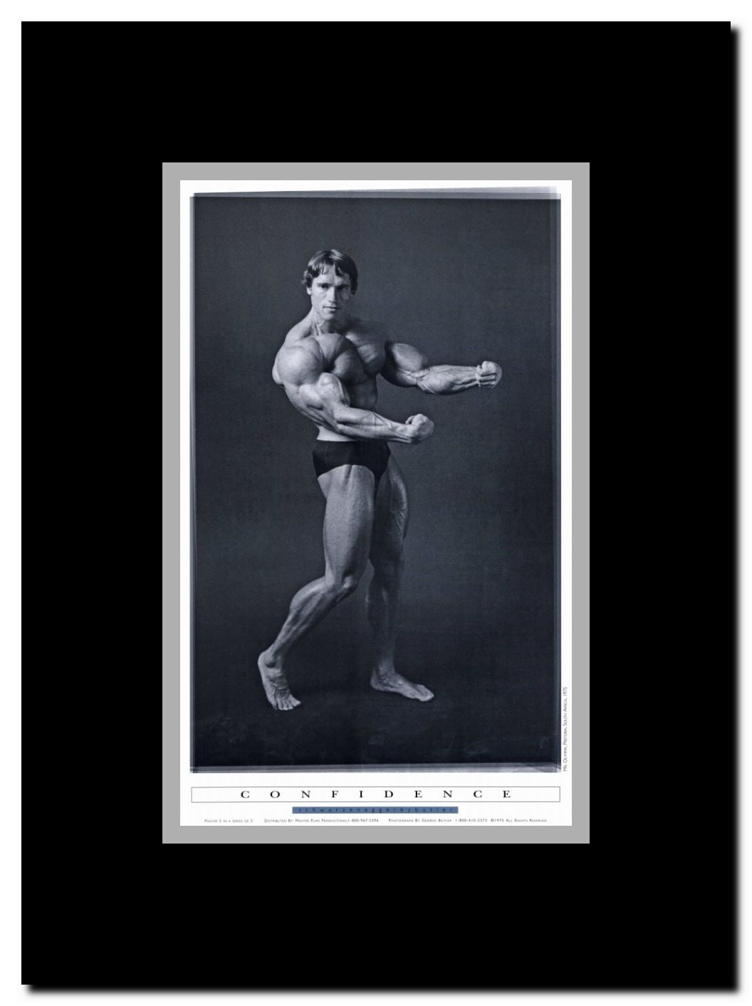 Pumping Iron Framed Movie Poster