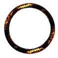thumbnail image 1 of Pumpkin 14.5 Inch Printing PVC Leather Steering Wheel Covers Car Wheel Covers Auto Accessories, 1 of 1