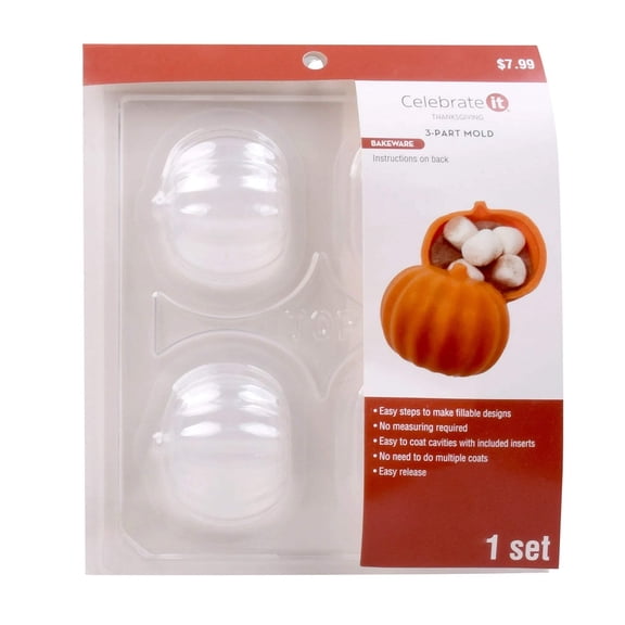 Celebrate It Thanksgiving 3-Part Mold Bakeware Set
