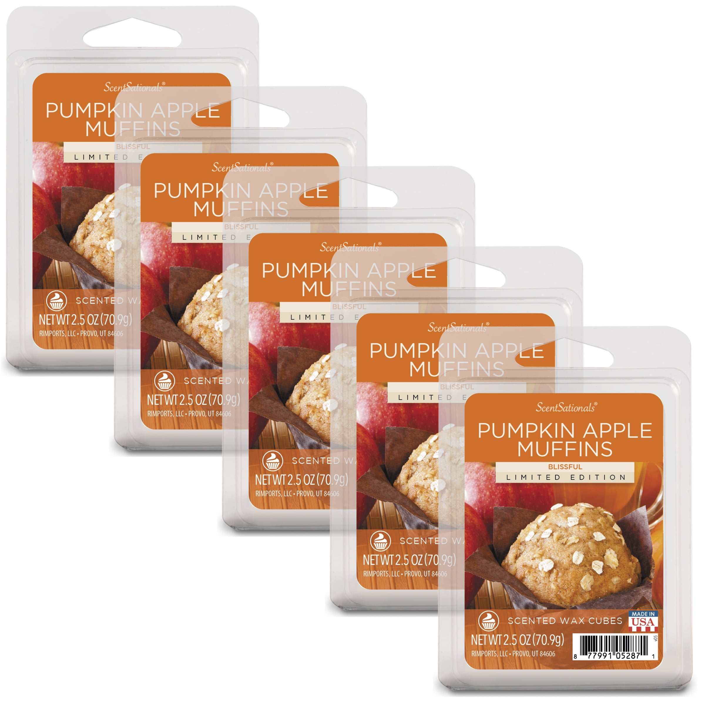 ScentSationals Scented Wax Cubes Melts Tarts (Variety 4 Pack)