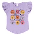 thumbnail image 1 of Pumpkin Basket Chart  - Flutter Sleeve Graphic T-Shirt, 1 of 9