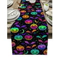 thumbnail image 1 of Pumpkin Bat Table Runner Home Wedding Decor Table Flag Mat Table Centerpieces Decoration Party Dining Long Tablecloth, 1 of 6