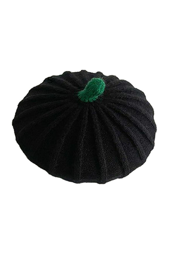 Pumpkin Beret Hat锛孧en'S And Women'S Children Thanksgiving Halloween Beanies Pumpkin Hats, Photo Props Winter Warm Hats Knitted Hats Ski Hats