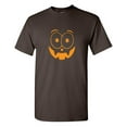 thumbnail image 1 of Pumpkin Bigeye Sarcastic Humor Graphic Tees Gift For Mens Novelty Funny T Shirt, 1 of 5