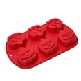 thumbnail image 1 of Pumpkin Biscuit Moulds, Halloween Cookie Cutters, Dienrx Silicone Pumpkin Pumpkin Shaped Cake Cupcake Pan Hot for Halloween Thanksgiving Fall Baking and Pumpkin Wax Melts Soa, Cookie Mold*1, 1 of 4