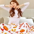 thumbnail image 1 of Pumpkin Blanket 70 * 100Cm Blanket - Blanket X1, Polyester, 1 of 6