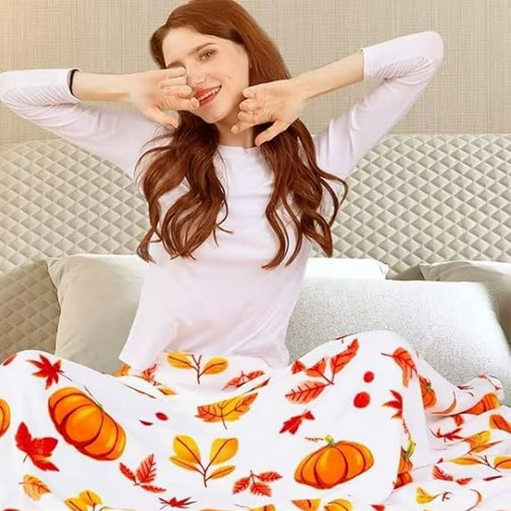 Pumpkin Blanket 70 * 100Cm Blanket - Blanket X1, Polyester