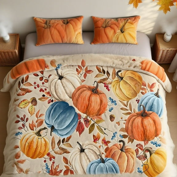 Pumpkin Blanket Halloween Throw Blankets for Women Fall Pumpkin Flannel Fleece Blankets for Couch Sofa Bed Chair Decor Halloween Decorations Blanket 50x60in