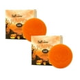 Pumpkin Body Face Cleansing Soap Cleaning Bar Skin Shampoo Deeply