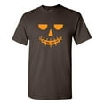 thumbnail image 1 of Pumpkin Braces Sarcastic Humor Graphic Tees Gift For Mens Novelty Funny T Shirt, 1 of 5