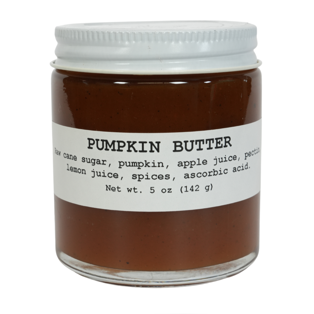 Pumpkin Butter, 5 oz Craft, Gourmet, Unusual Jams & Jellies Made in West Virginia, USA