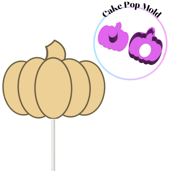 Pumpkin Cake Pop Mold