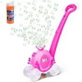 thumbnail image 1 of Bubbles Machine Outdoor Toys for Toddlers,Baby Toys Pumpkin Carriage Bubbles Summer Toys Games,Bubble Push Toy for Age 1 2 3 4 Year Old Preschool Kid Boys Girls Birthday Best Gifts Pink, 1 of 5