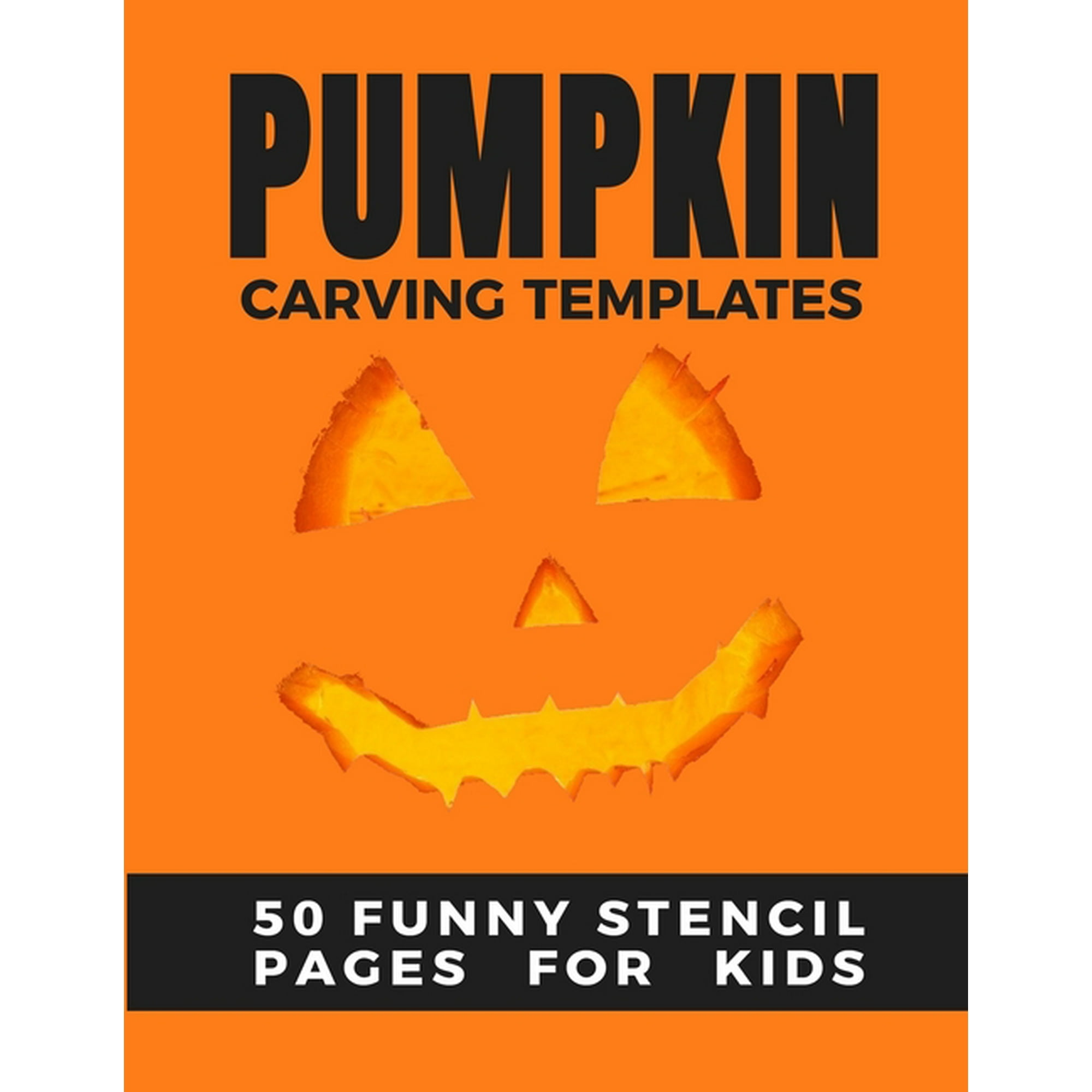 Scary Face Pumpkin Carving Patterns
