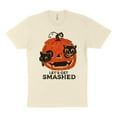 thumbnail image 1 of Pumpkin Cats Lets Get Smashed Shirt Unisex 3X-Large Natural, 1 of 5