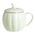 thumbnail image 1 of Pumpkin Ceramic Coffee Mug with Lid 14oz Microwave Safe Halloween Autumn Fall Novelty Cup for Women Family Home Decor, 1 of 4