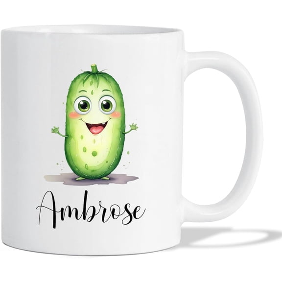 Pumpkin Cup, Custom Pumpkin Lover Ceramic Mug, Halloween Travel Coffee Cup, Customized Funny Pumpkin Mug, Personalized Vegetable Lover Tea Cup With Name, Pumpkin Pottery Mug 11oz 15oz White