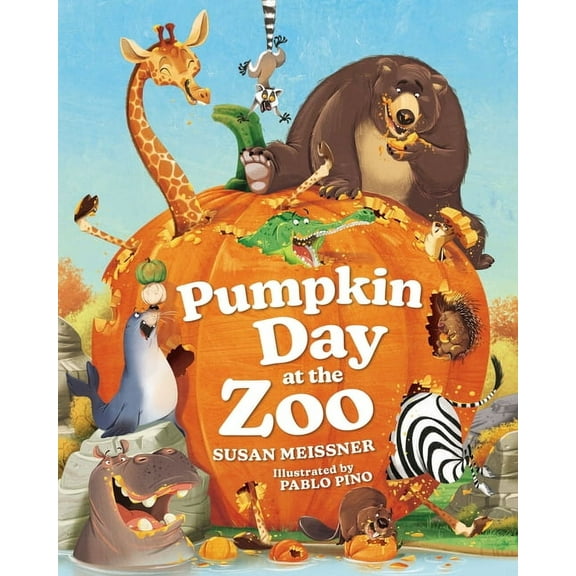 Pumpkin Day at the Zoo, (Hardcover)