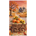thumbnail image 1 of Pumpkin Decor Fall Scene Harvest Theme Banner for Thanksgiving Outdoor Decoration Autumn Display, 1 of 9