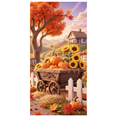 thumbnail image 1 of Pumpkin Decor Fall Scene Harvest Theme Banner for Thanksgiving Outdoor Decoration Autumn Display, 1 of 9