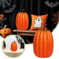 thumbnail image 1 of Pumpkin Decorative Ornaments, Halloween And Easter Festive Tabletop Decor, Small Pumpkin Figurines For Cabinet, Shelf, Home Indoor Decoration, 1 of 7