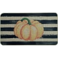 thumbnail image 1 of Pumpkin Door Mat Indoor Entrance Fall Outdoor Rug Doormat, Entry Area Rug Non-Slip Rubber Mat Low Profile Dirt Trapper - Autumn Pumpkin, 17x30 inch, 1 of 6