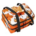 thumbnail image 1 of Pumpkin Double-Layered Insulated Lunch Bag with Dual Compartments | Large Capacity Reusable Lunch Bags for Men and Women | 7.1x11.4x16.1 Inches Handheld Meal Bag for Work and School, 1 of 6