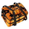 thumbnail image 1 of Pumpkin Double Layered Insulated Lunch Bag with Two Compartments, Large Capacity, and Hand Carry - 7.1x11.4x16.1 Inches, 1 of 6