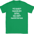 thumbnail image 1 of Pumpkin Everything T-Shirt Tee Funny Thanksgiving Fall - Green, L, 1 of 1